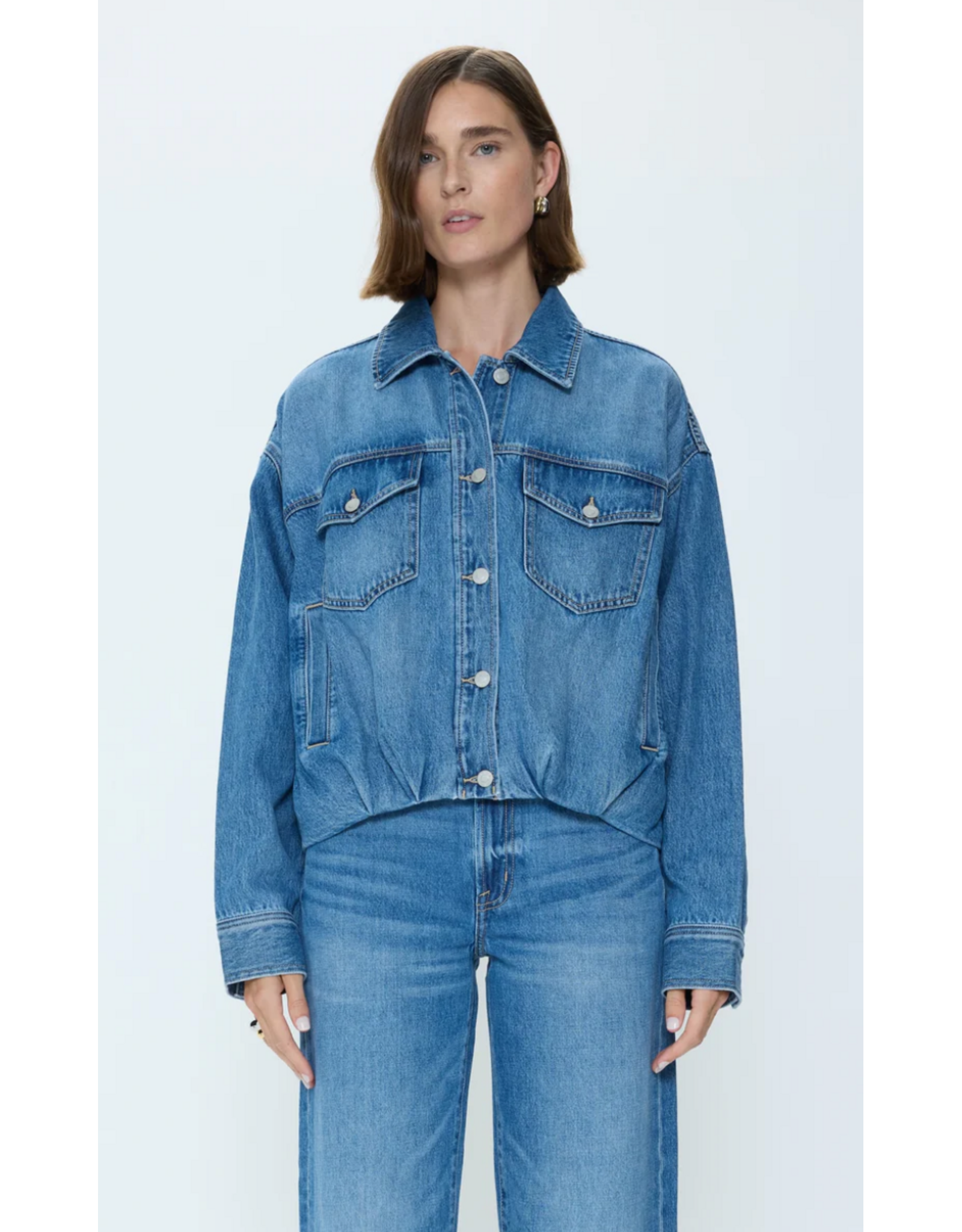 Pistola PISTOLA:: BIBI BLOUSON TRUCKER JACKET