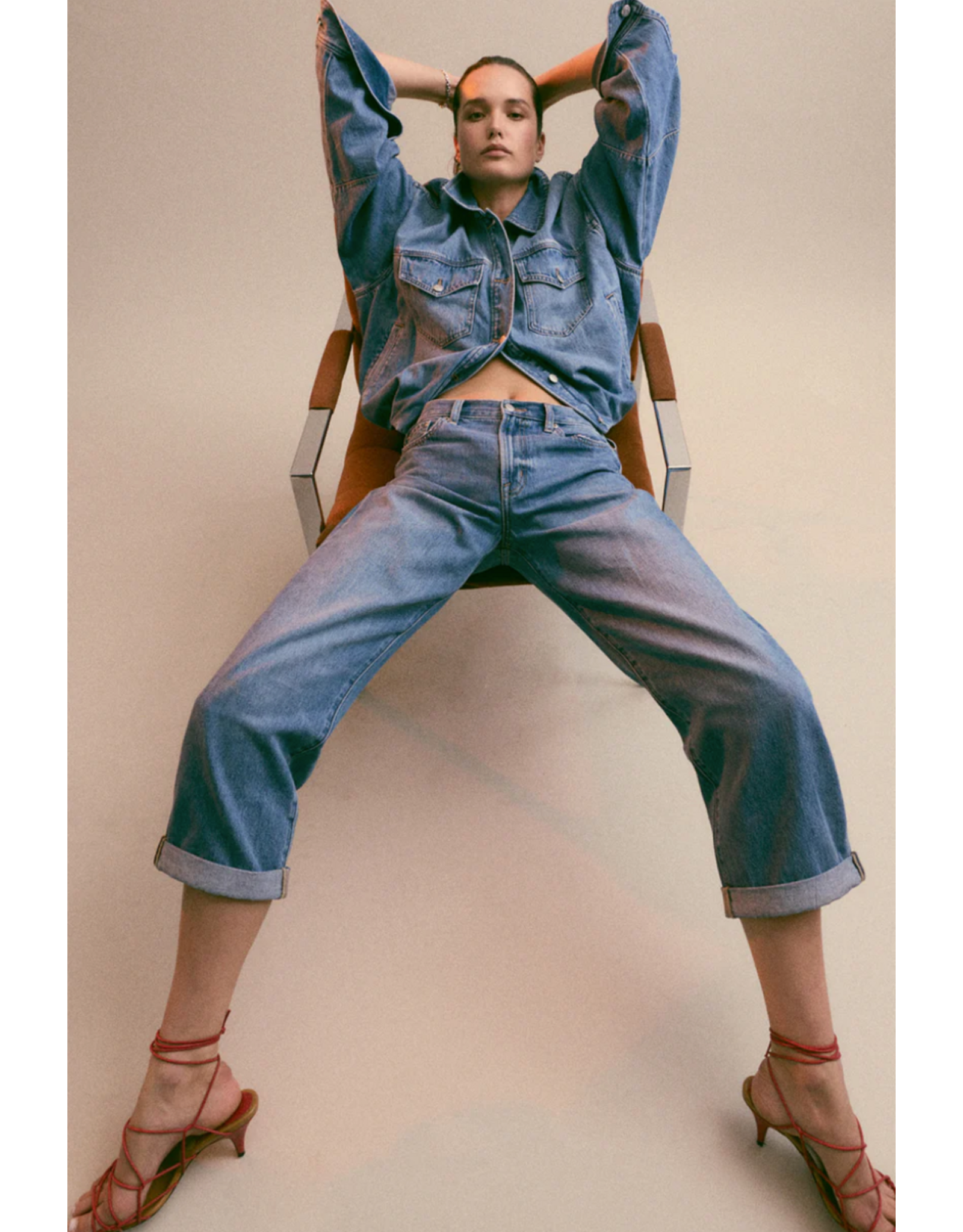 Pistola PISTOLA:: DONNY ROLLED HEM BOYFRIEND JEAN