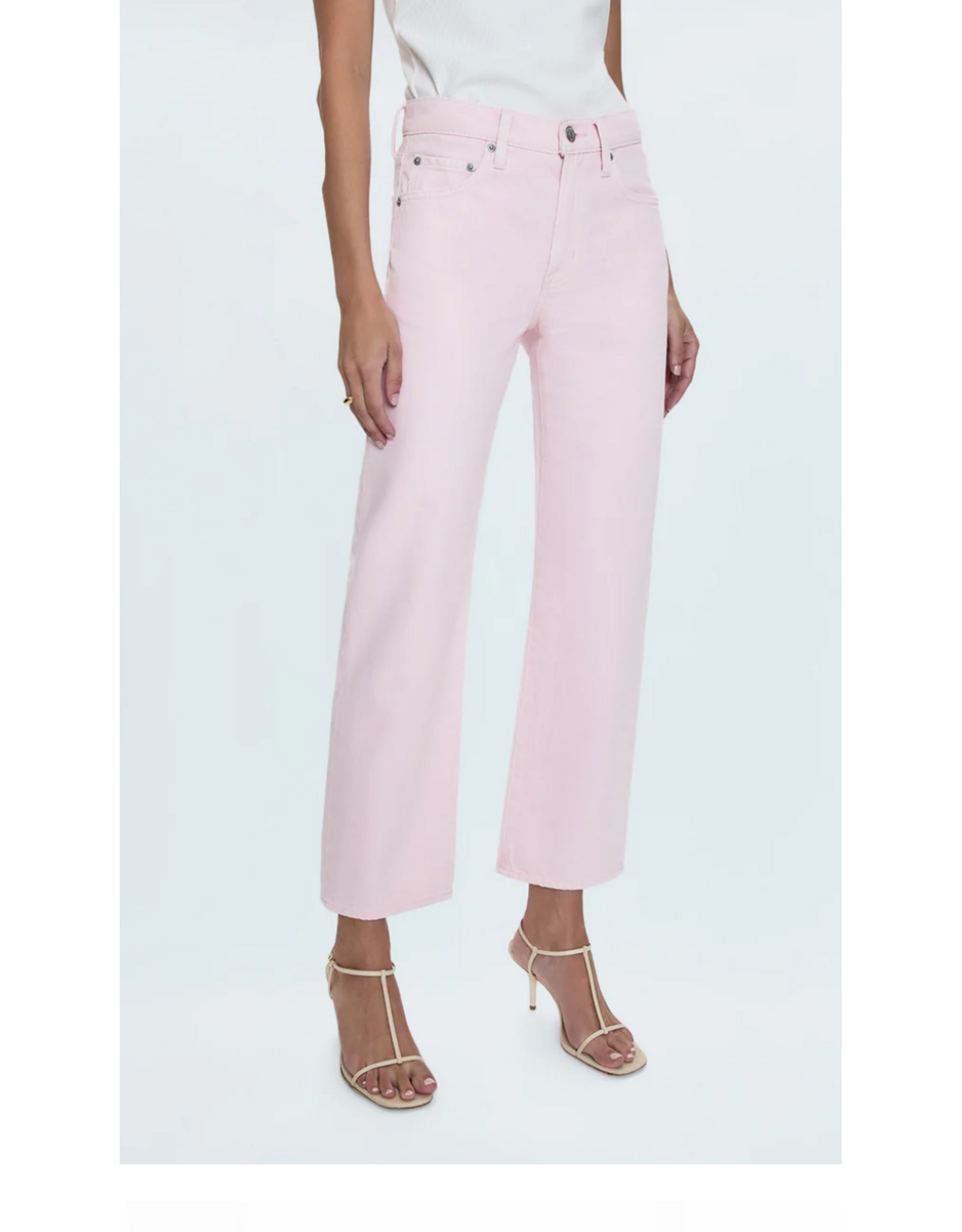 Pistola PISTOLA:: LEXI MID RISE BOWED STRAIGHT LEG