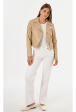 LAMARQUE LAMARQUE:: PASCALE FITTED FAUX LEATHER JACKET