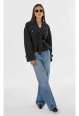 LAMARQUE LAMARQUE:: QUINN CROPPED TRENCH COAT