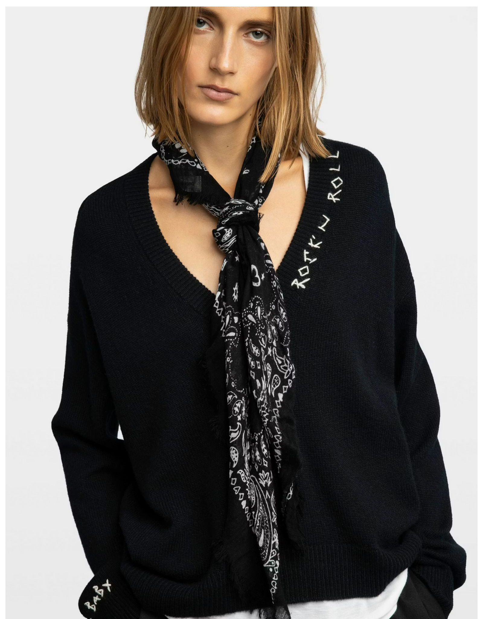 Zadig & Voltaire ZADIG & VOLTAIRE:: NUAGE BANDANA SCARF