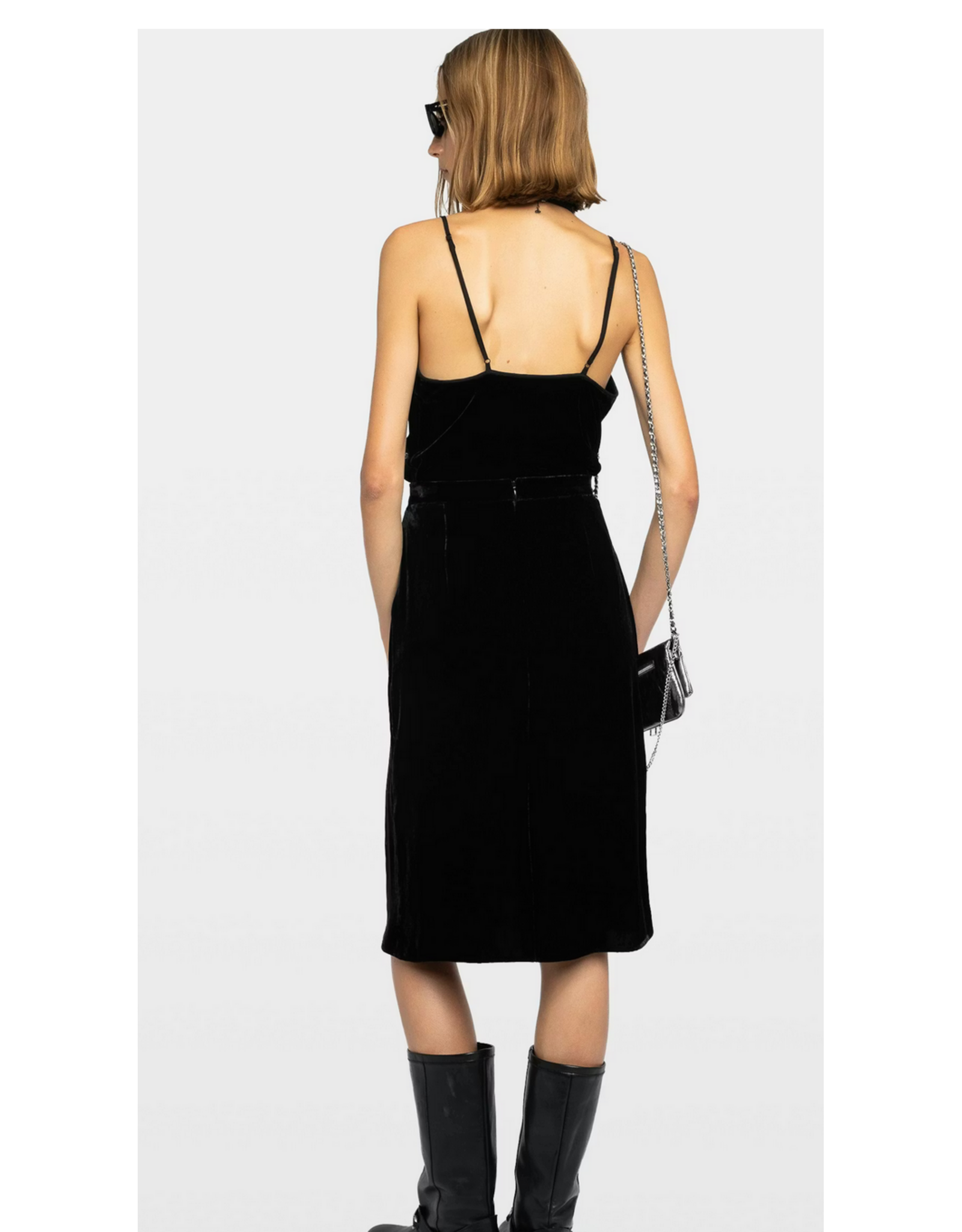 Zadig & Voltaire ZADIG & VOLTAIRE:: JULEN VELVET SKIRT