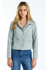 DREW DREW:: ODETTE VEGAN LEATHER JACKET