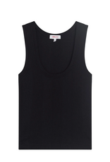 GOLDIE GOLDIE:: VARIEGATED RIB CROP TANK