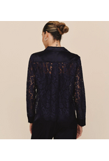 BELLA DAHL BELLA DAHL:: LACE CONTRAST BUTTON DOWN