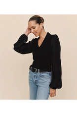 BELLA DAHL BELLA DAHL:: COLLARED V-NECK TOP