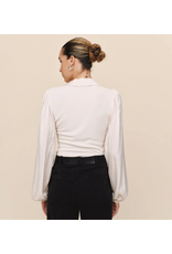 BELLA DAHL BELLA DAHL:: COLLARED V-NECK TOP