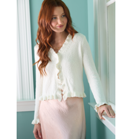 Margaret O'Leary MARGARET. O'LEARY:: RUFFLE CARDIGAN