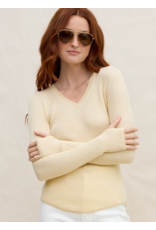 Margaret O'Leary MARGARET O'LEARY:: SHIRTTAIL WAFFLE VEE