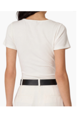 CAMI NYC CAMI NYC:: SANA RIB KNIT TEE