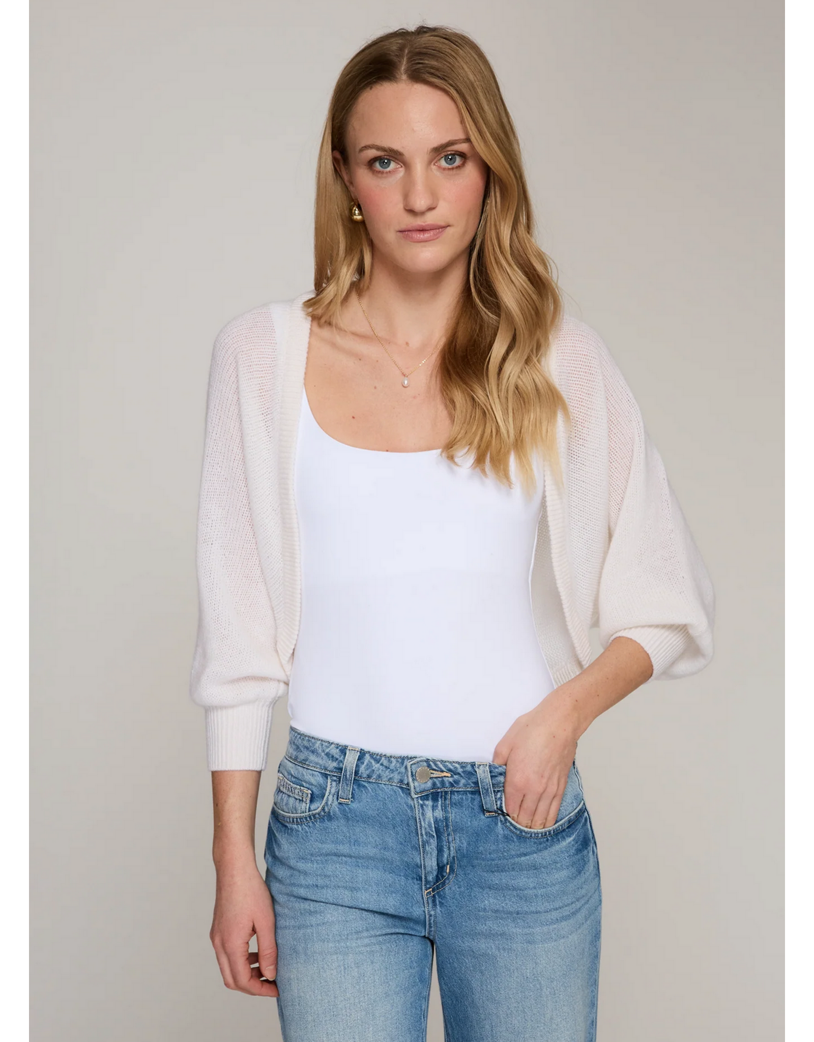 AUTUMN CASHMERE AUTUMN CASHMERE:: LOOSE GAUGE SHRUG