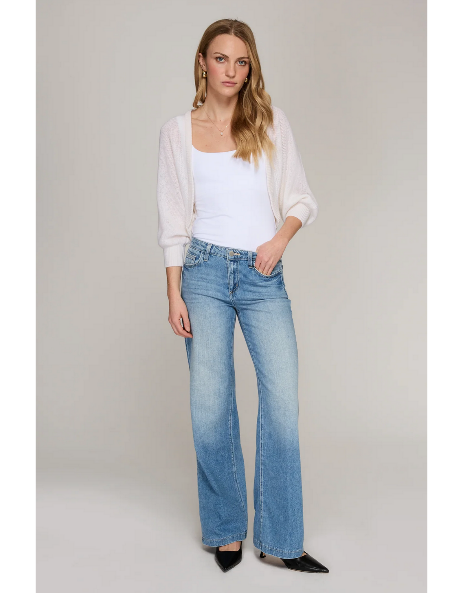 AUTUMN CASHMERE AUTUMN CASHMERE:: LOOSE GAUGE SHRUG