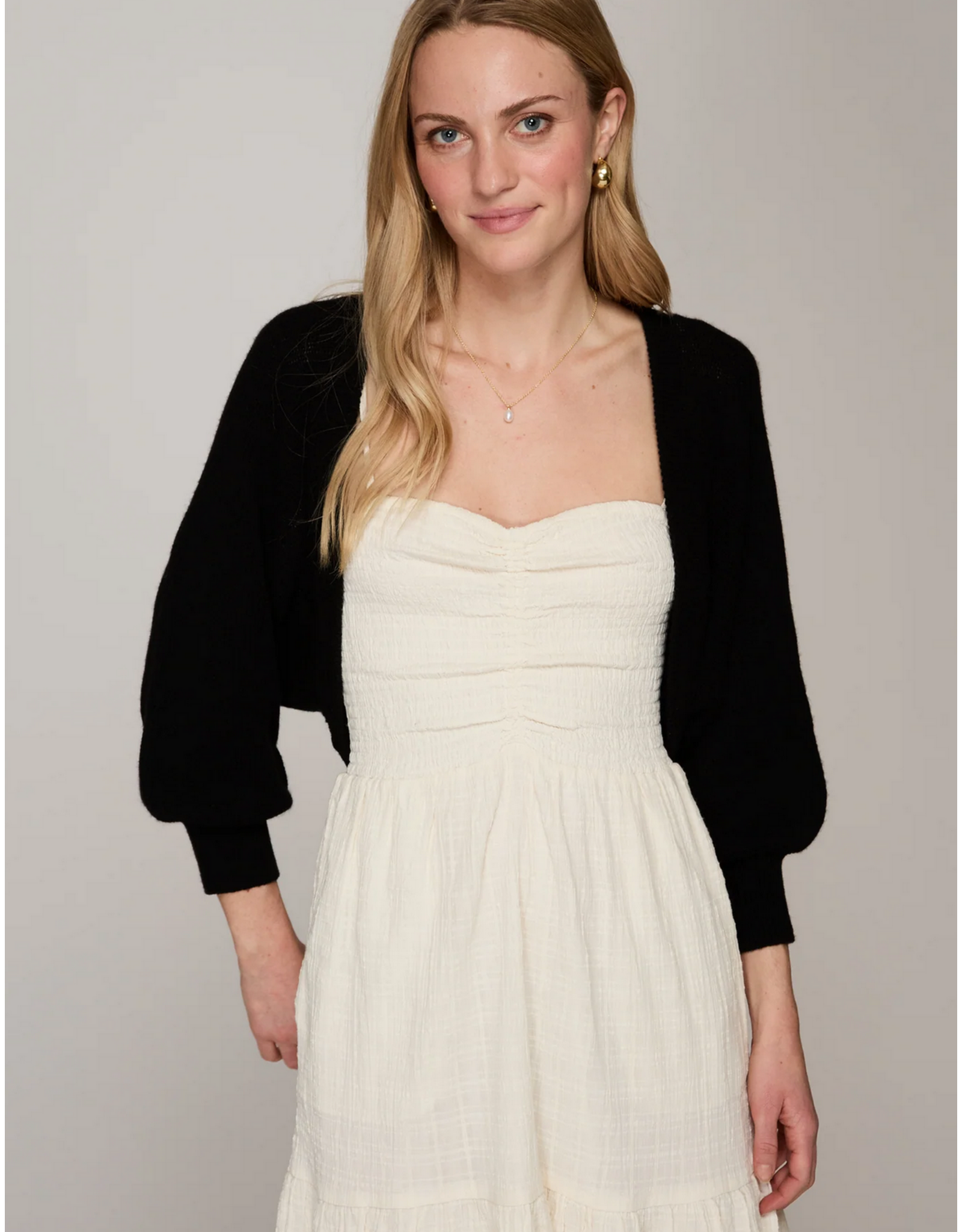 AUTUMN CASHMERE AUTUMN CASHMERE:: LOOSE GAUGE SHRUG