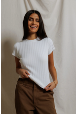 Perfect White Tee PERFECT WHITE TEE:: SURI CAP SLEEVE TEE