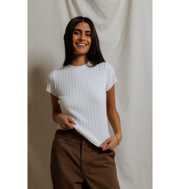 Perfect White Tee PERFECT WHITE TEE:: SURI CAP SLEEVE TEE