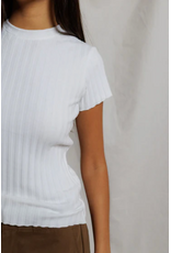 Perfect White Tee PERFECT WHITE TEE:: SURI CAP SLEEVE TEE