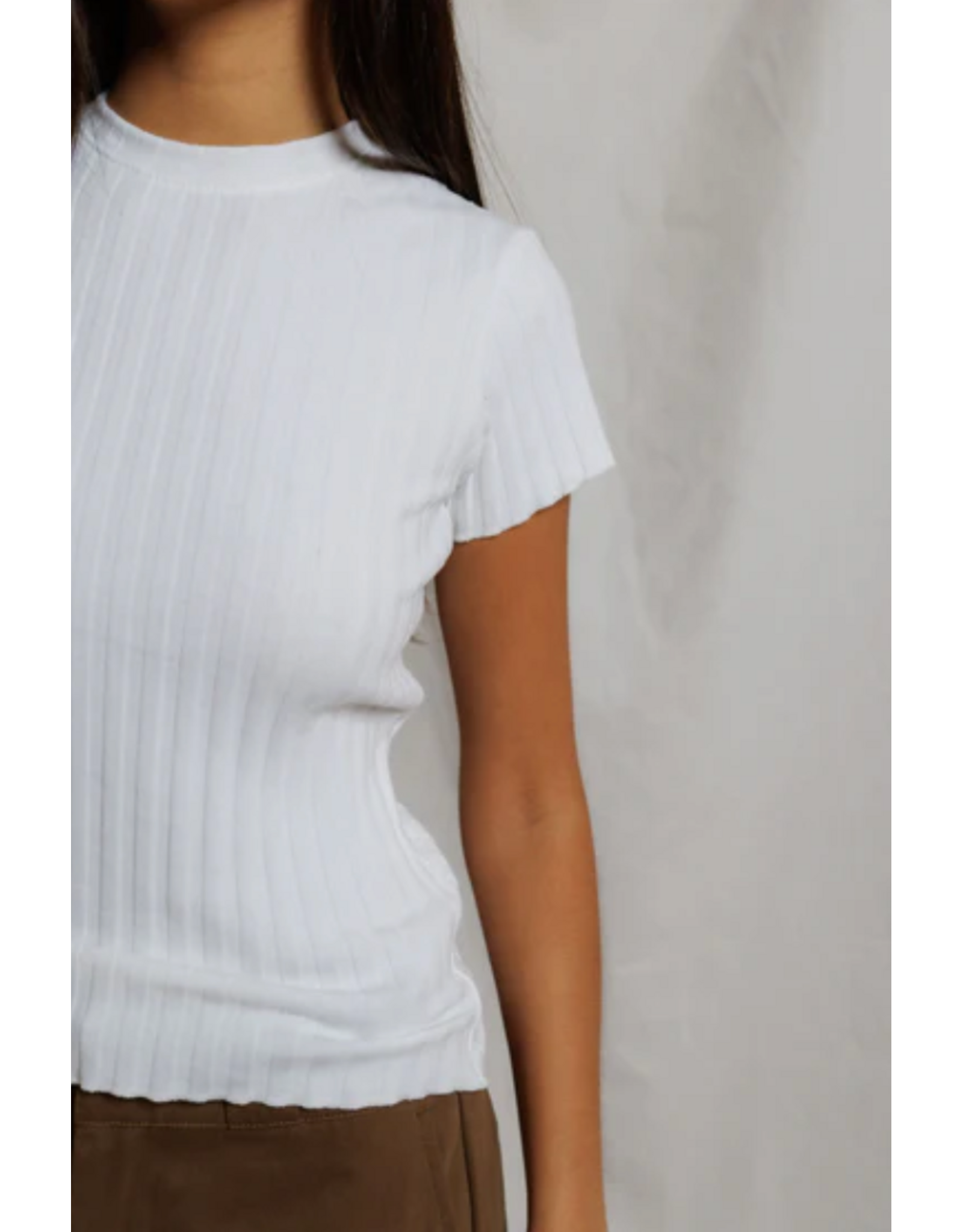 Perfect White Tee PERFECT WHITE TEE:: SURI CAP SLEEVE TEE