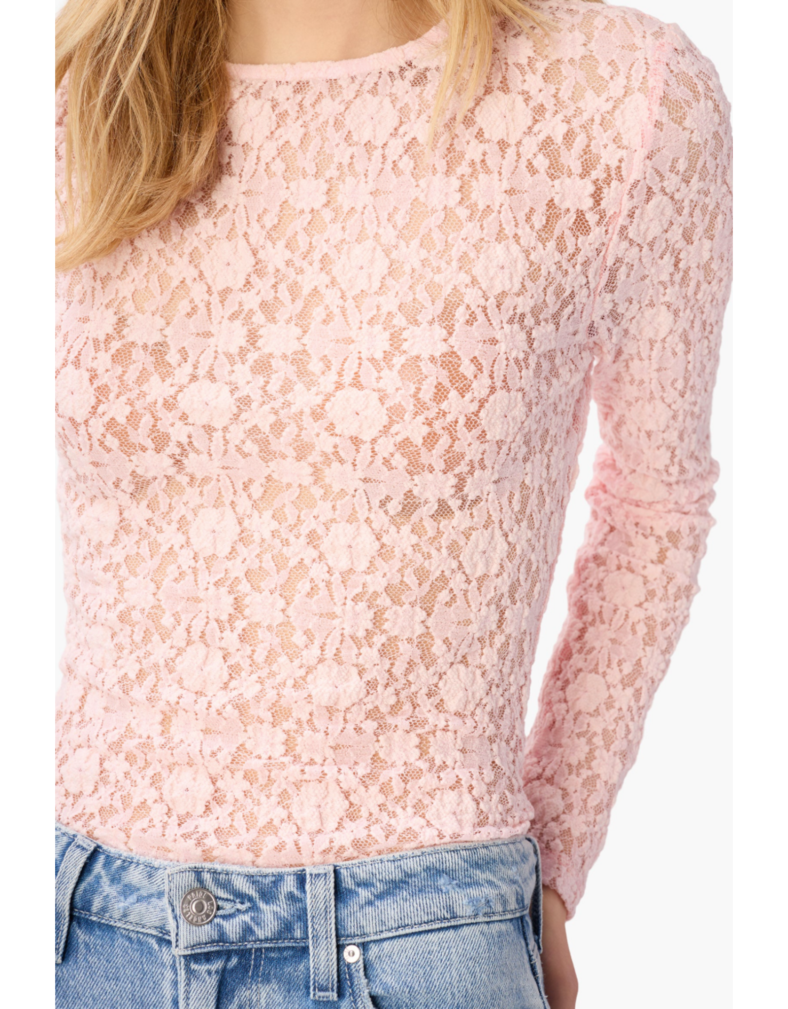 CAMI NYC CAMI NYC:: MELI STRETCH LACE TOP