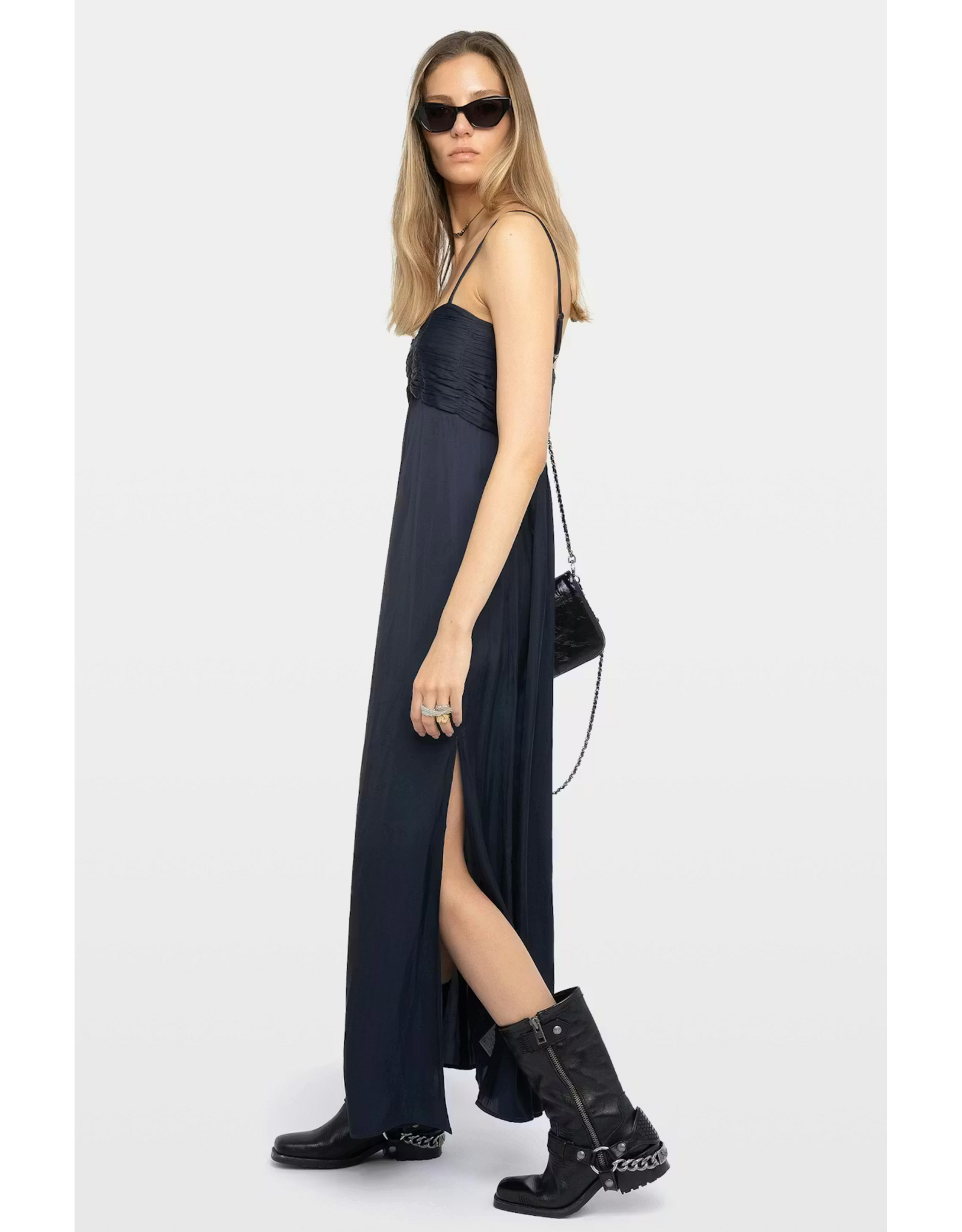 Zadig & Voltaire ZADIG & VOLTAIRE:: RIPPIE SATIN DRESS
