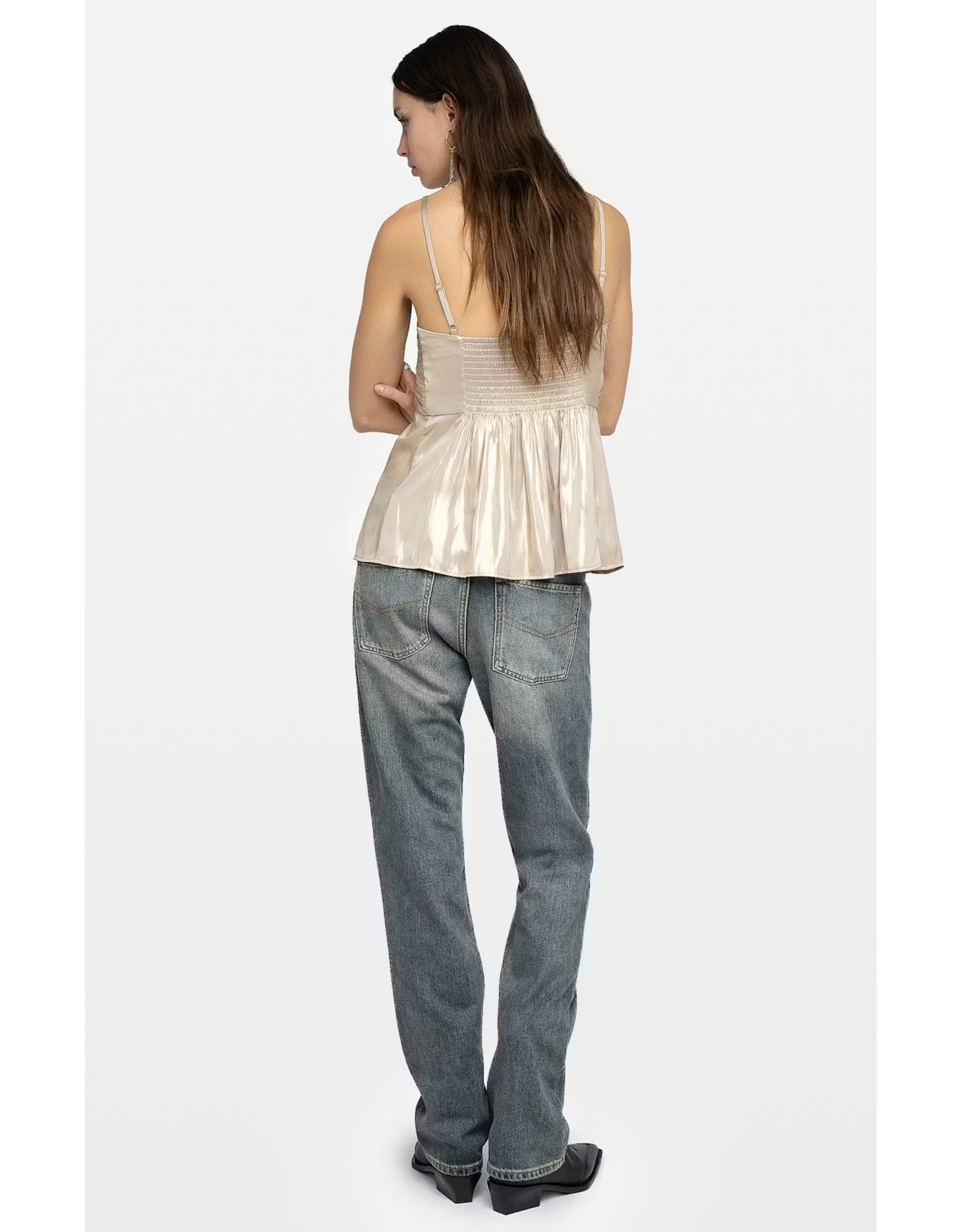 Zadig & Voltaire ZADIG & VOLTAIRE:: CIPPIE SATIN CAMISOLE