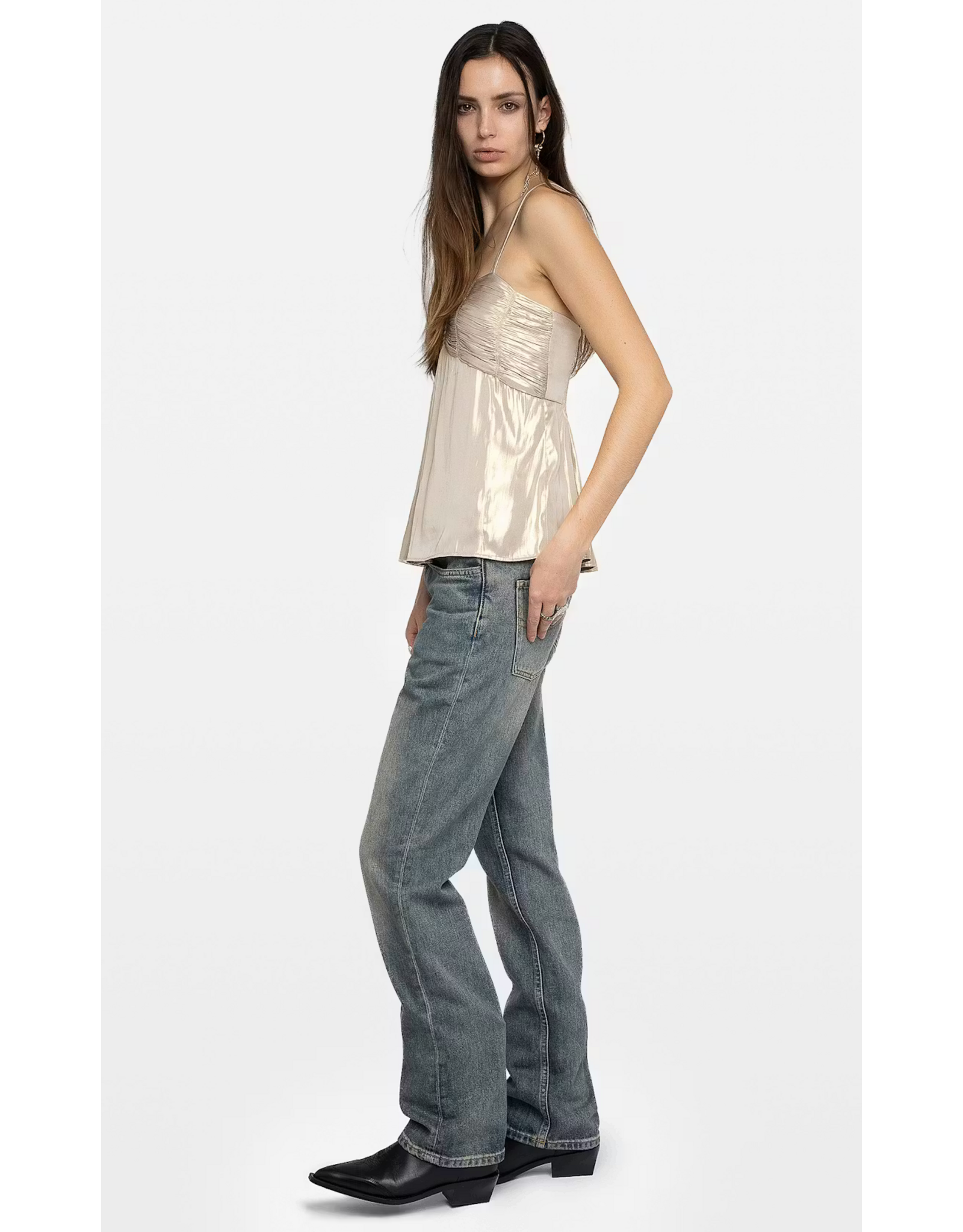 Zadig & Voltaire ZADIG & VOLTAIRE:: CIPPIE SATIN CAMISOLE