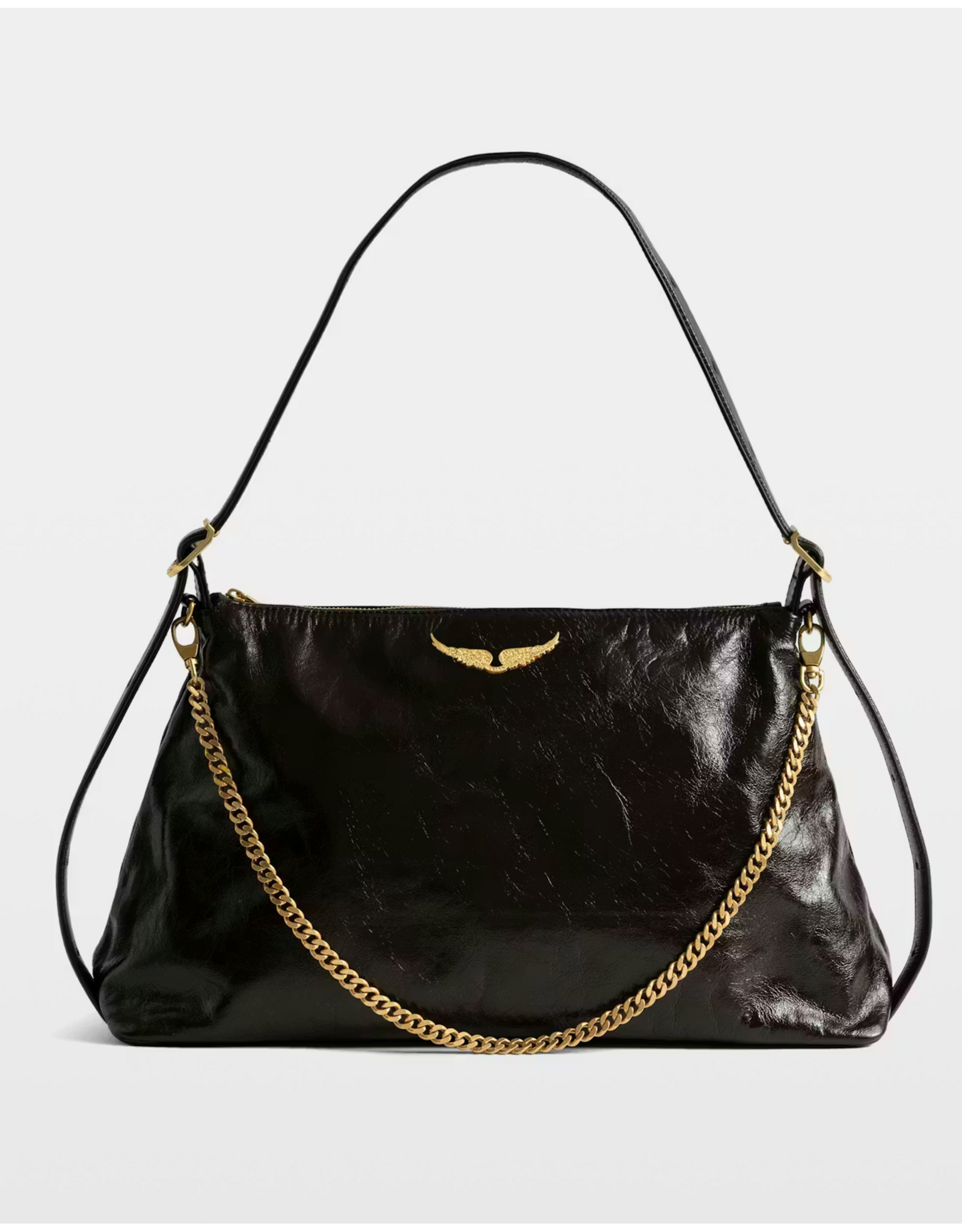 Zadig & Voltaire ZADIG & VOLTAIRE:: JIM VINTAGE PATENT BAG