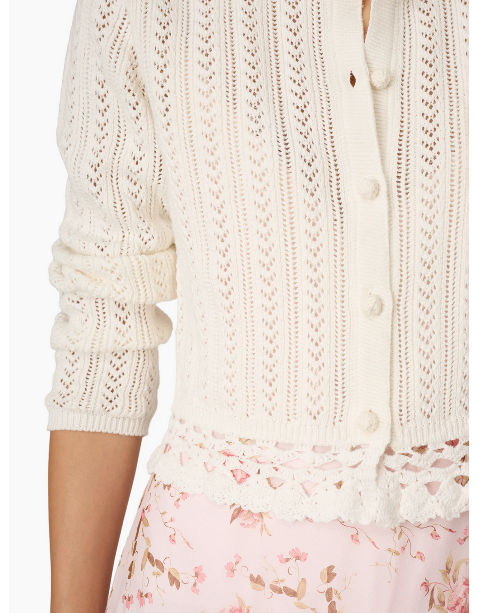 CAMI NYC CAMI NYC:: LILIBETH POINTELLE CARDIGAN