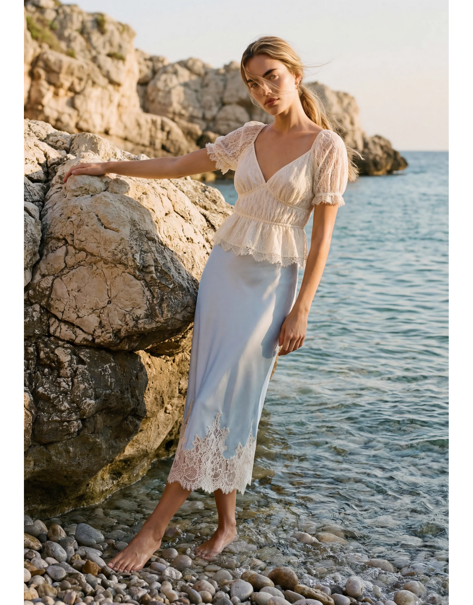 CAMI NYC CAMI NYC:: HENRIETTA LACE TOP