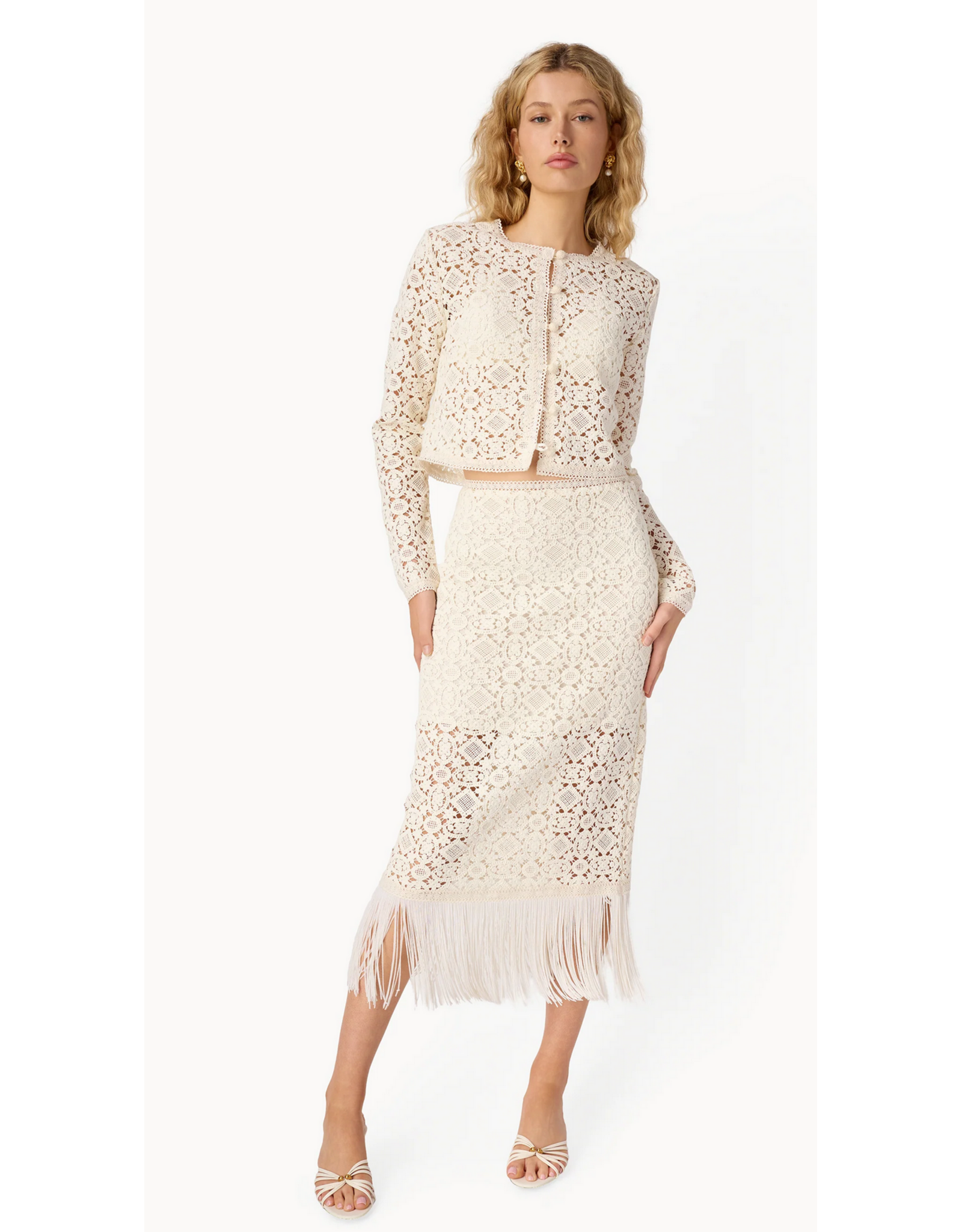 CAMI NYC CAMI NYC:: KAYSERI CROCHET CARDIGAN