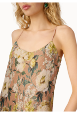 CAMI NYC CAMI NYC:: LUANNA METALLIC CHIFFON MAXI DRESS