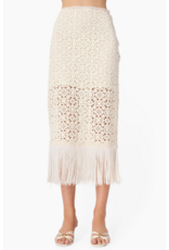 CAMI NYC CAMI NYC:: VENEZIA CROCHET MIDI SKIRT
