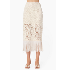 CAMI NYC CAMI NYC:: VENEZIA CROCHET MIDI SKIRT