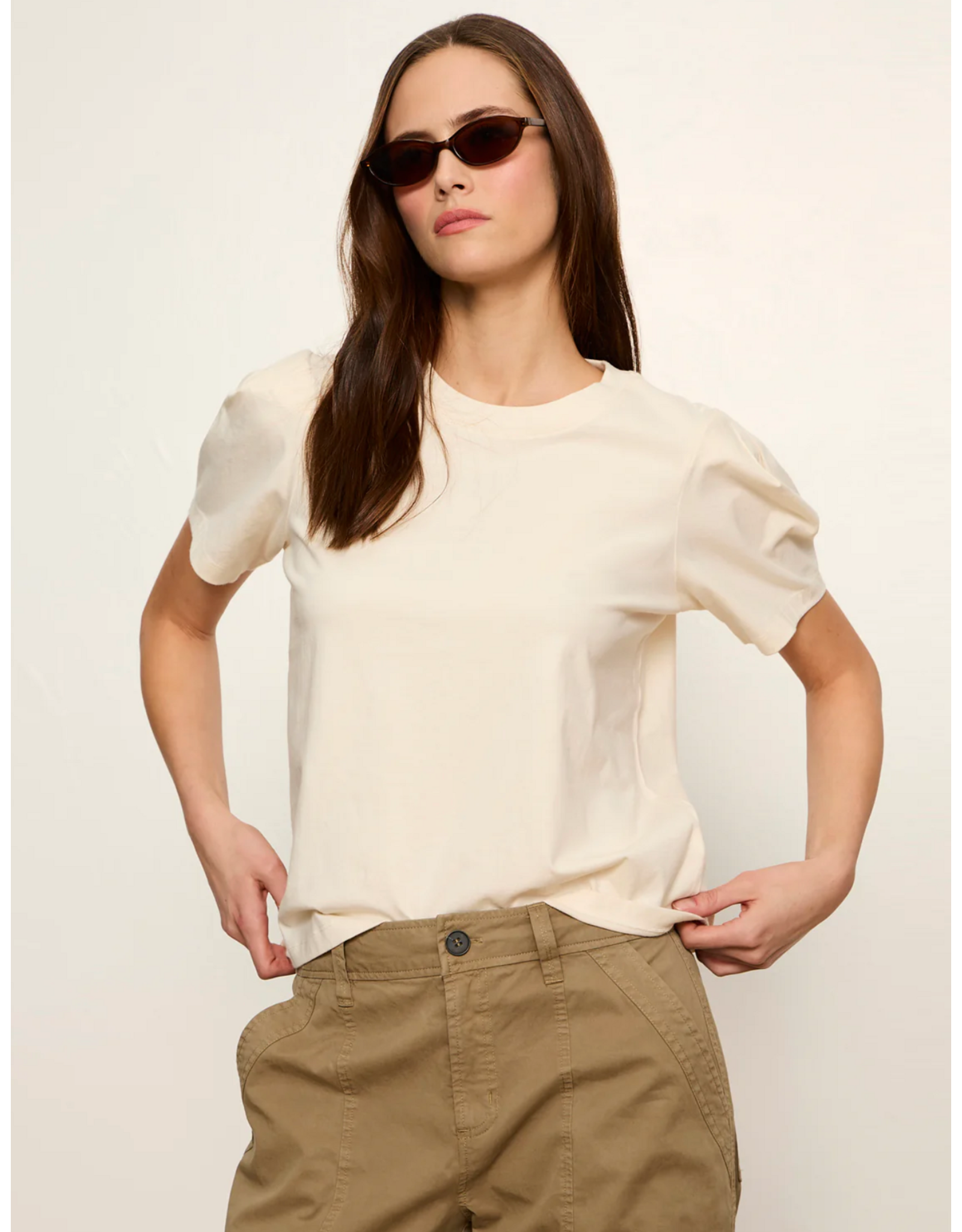 SANCTUARY:: PLEATED TEE