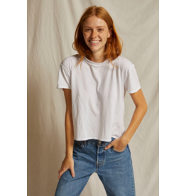 Perfect White Tee PERFECT WHITE TEE:: HARLEY BOXY CREWNECK TEE