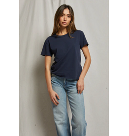 Perfect White Tee PERFECT WHITE TEE:: HARLEY BOXY CREWNECK TEE