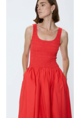 Pistola PISTOLA:: ALESSIA SMOCKED DROP WAIST DRESS