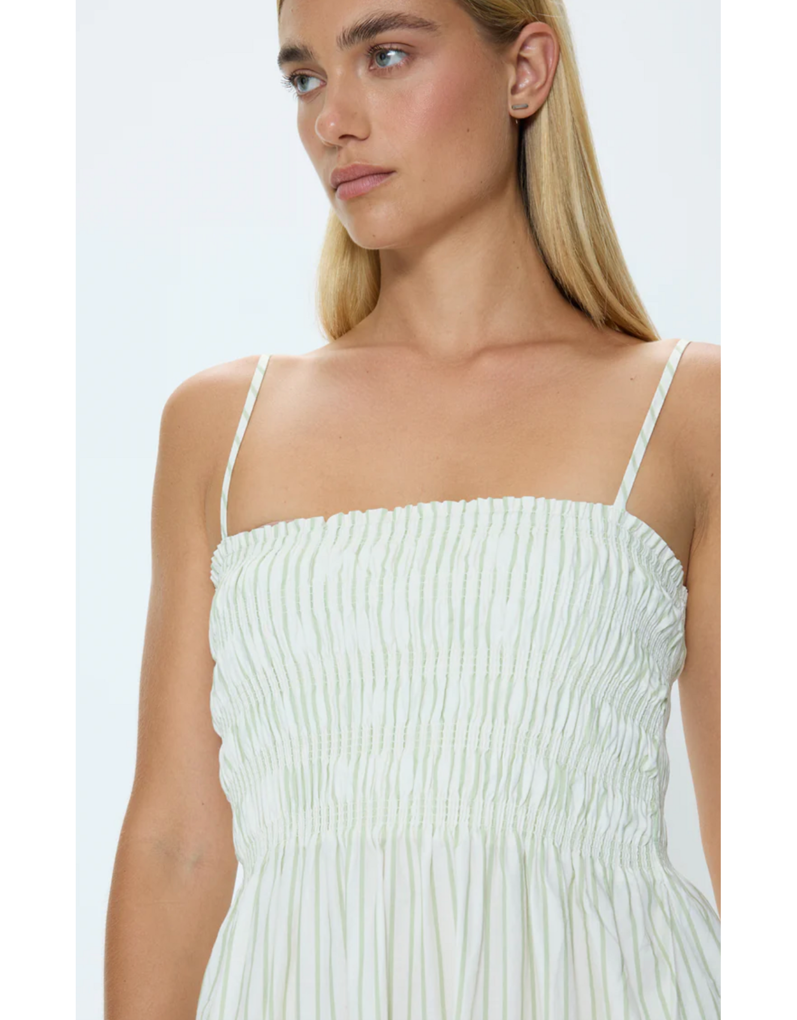 Pistola PISTOLA:: BIANCA SHIRRED BODICE DRESS