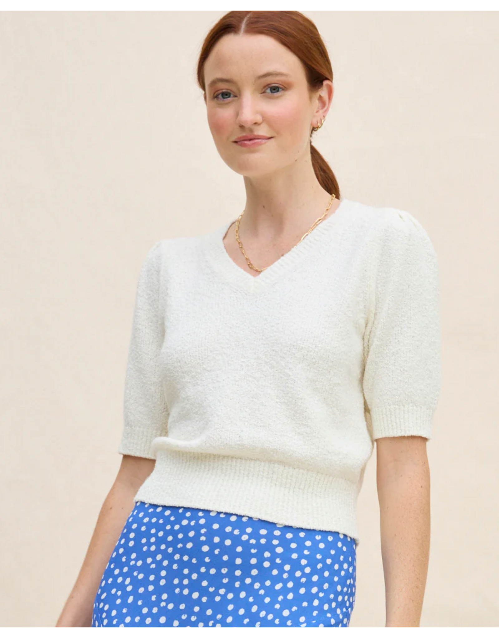 Margaret O'Leary MOL:: PUFF SHORT SLEEVE PULLOVER