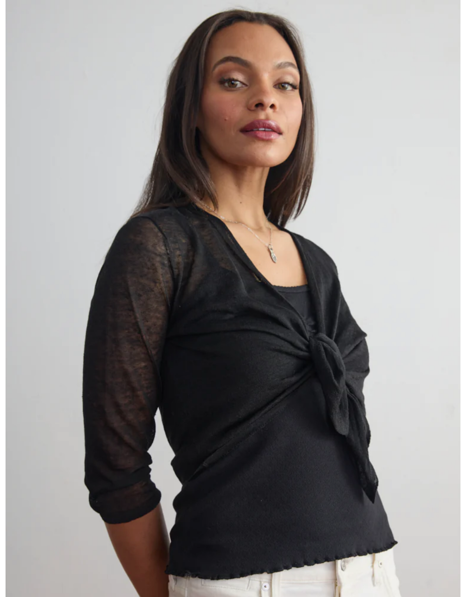 Margaret O'Leary MOL:: LINEN BALLET WRAP