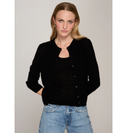 AUTUMN CASHMERE AUTUMN CASHMERE:: SHEER DOT CARDIGAN (2 COLORS)