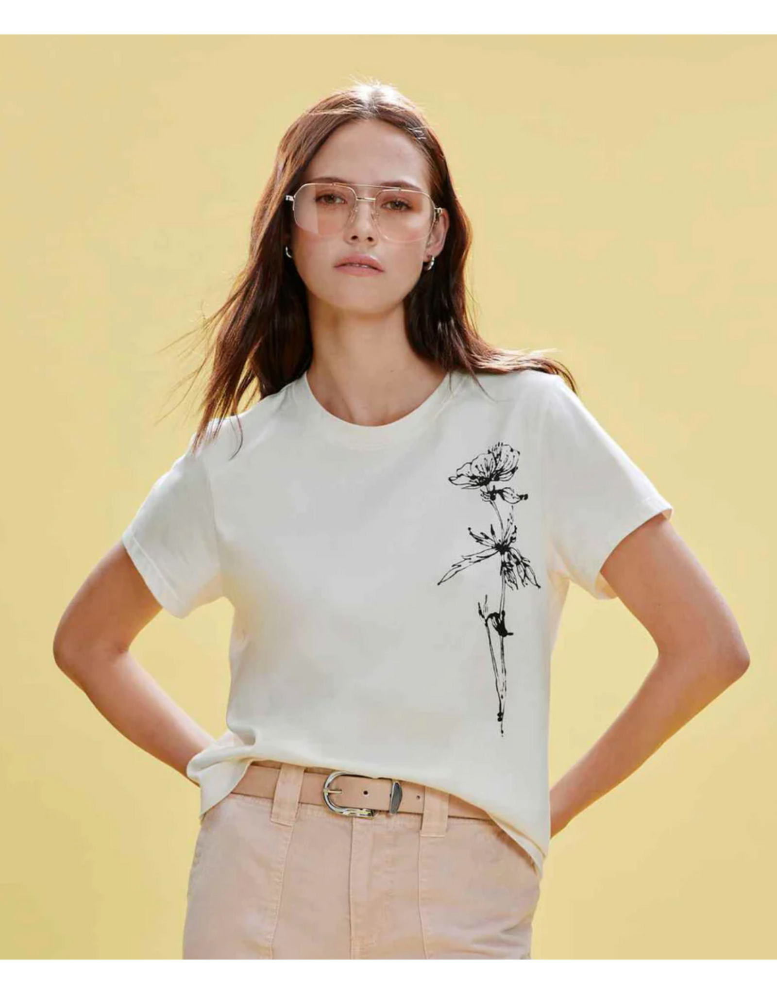 SANCTUARY:: TIMELESS TEE WITH DANDELION
