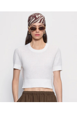 ENZA COSTA ENZA COSTA:: LINEN OPEN KNIT SHORT SLEEVE