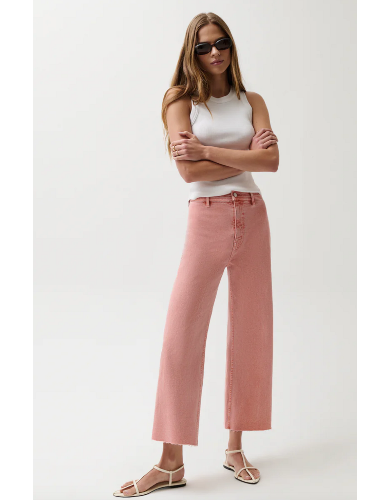 Pistola PISTOLA:: PENNY CROP HIGH RISE WIDE LEG