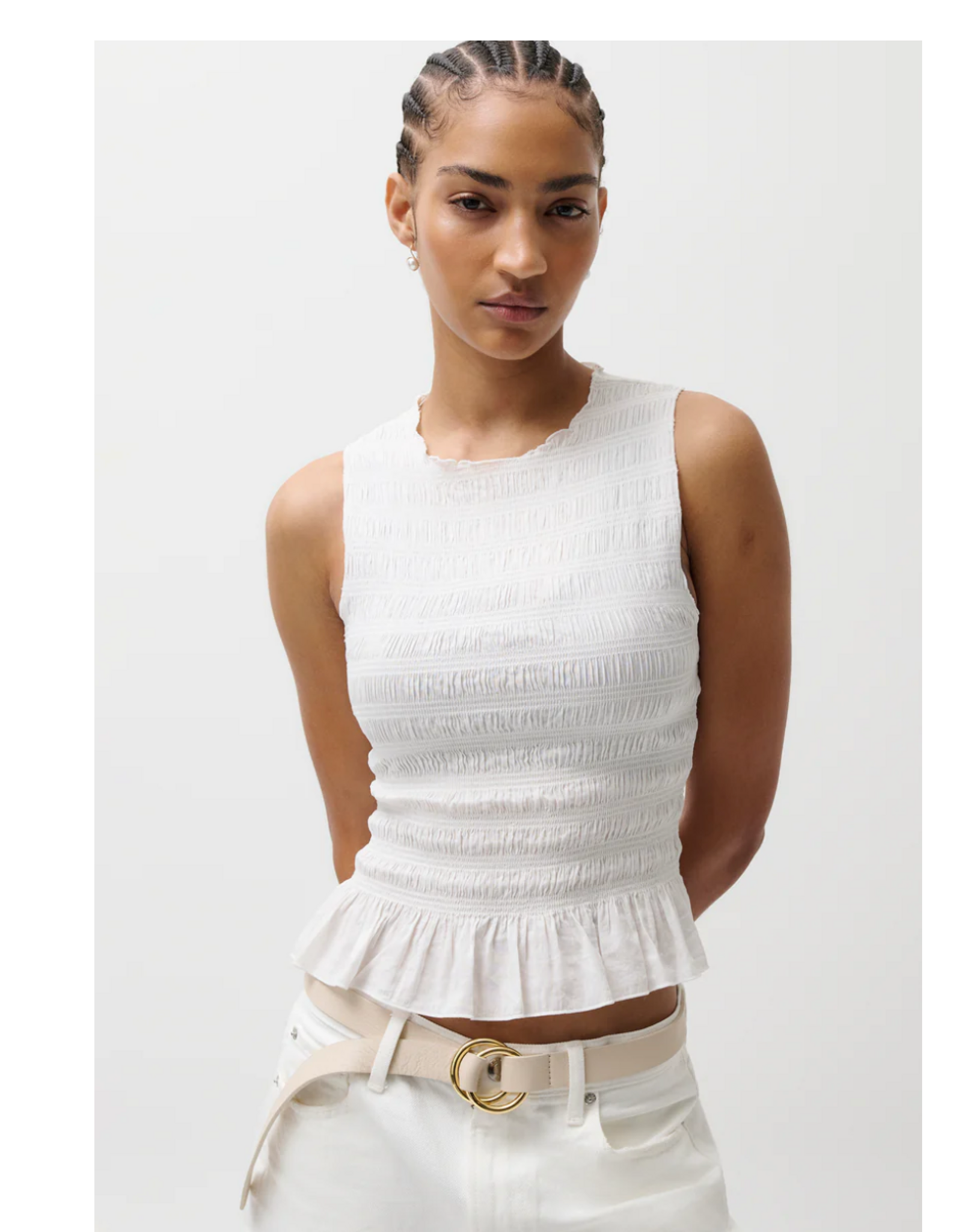 Pistola PISTOLA:: PHOEBE SMOCKED TANK