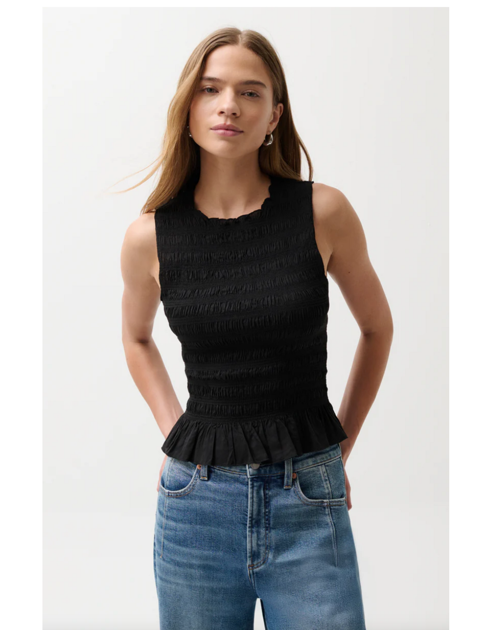 Pistola PISTOLA:: PHOEBE SMOCKED TANK