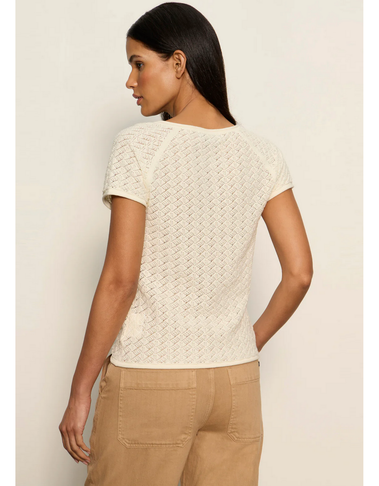 SANCTUARY:: ALL IN POINTELLE BUTTON TOP