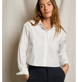 Perfect White Tee PERFECT WHITE TEE:: NAOMI POPLIN TOP