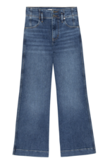 FRAME FRAME:: THE SEAMED WIDE TROUSER CROP