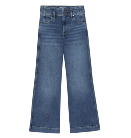 FRAME FRAME:: THE SEAMED WIDE TROUSER CROP